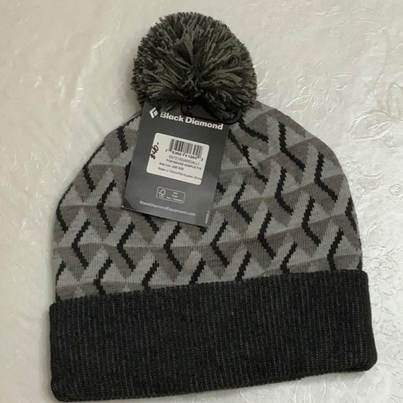 Black Diamond POM BEANIE - Grey Icon - Picture 6 of 12